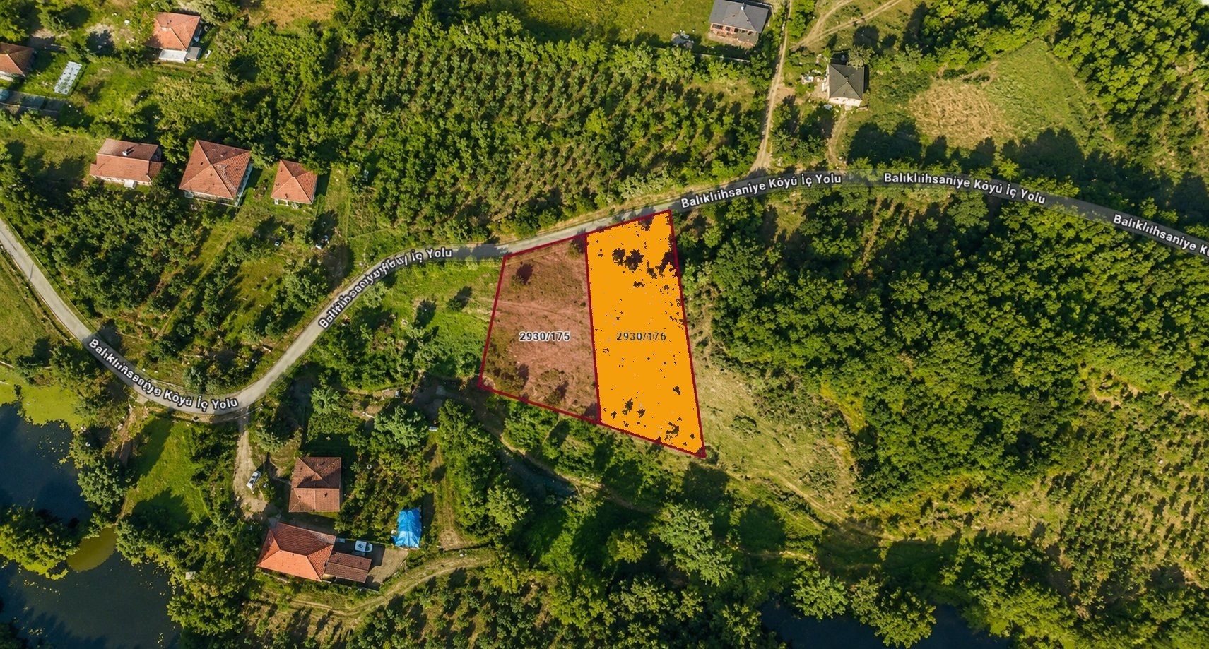 Satılık Arsa - Balıklıihsaniye Mahallesi, 1000 m² 2.0 Milyon TL Parsel 1